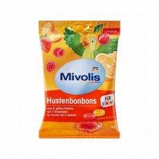 Фруктово-ягідні льодяники Mivolis для горла