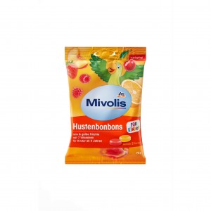 Фруктово-ягодные леденцы Mivolis для горла