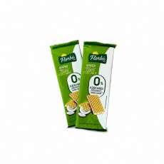 Вафлі Florbu з кокосовою начинкою без цукру