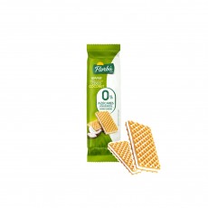 Вафлі Florbu з кокосовою начинкою без цукру