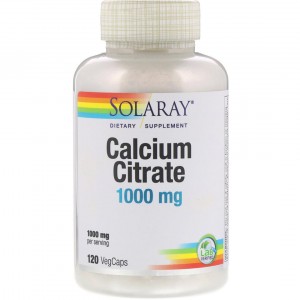 Solaray Calcium Citrate 1000 mg