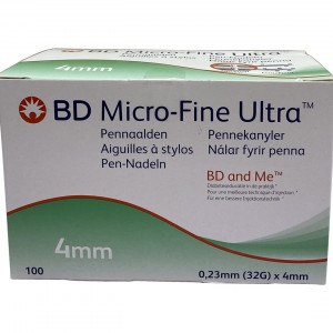 Інсулінові голки BD Micro Fine Ultra 4 мм