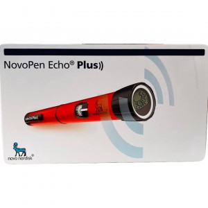 Шприц-ручка NovoPen Echo Plus с шагом 0.5 ед