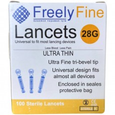 Ланцети Freely Fine для ручки проколювача  Accu-Chek Softclix 28G