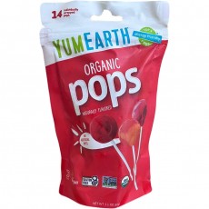 Органические леденцы YumEarth Organic Pops