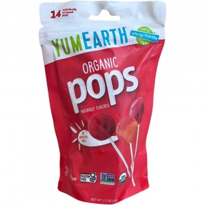 Органические леденцы YumEarth Organic Pops