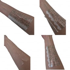 Прозрачная плёнка 10 см х 10 см