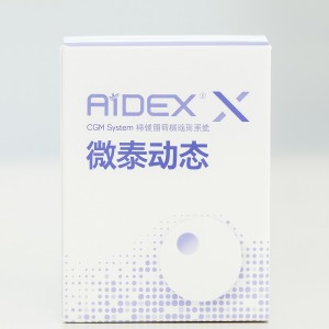 AIDEX X LinX — сучасний сенсор для безперервного моніторингу глюкози (аналог FreeStyle Libre 3)