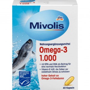 Риб’ячий жир Mivolis Omega-3 1.000 МГ