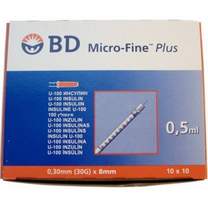 Bd Micro Fine Plus 0.5ml