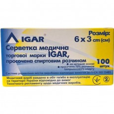 Спиртовые салфетки IGAR