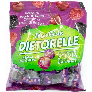 Желейные конфеты DIETORELLE без сахара - микс ягод