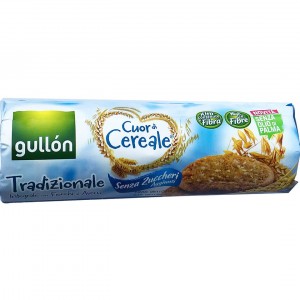 Злаковое печенье Gullon Cuor di Cereale без сахара